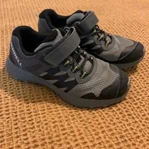 Little boys 12.5 Merrell shoes